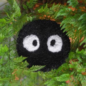 Susuwatari - Tapete feito à mão - tuffing 01
